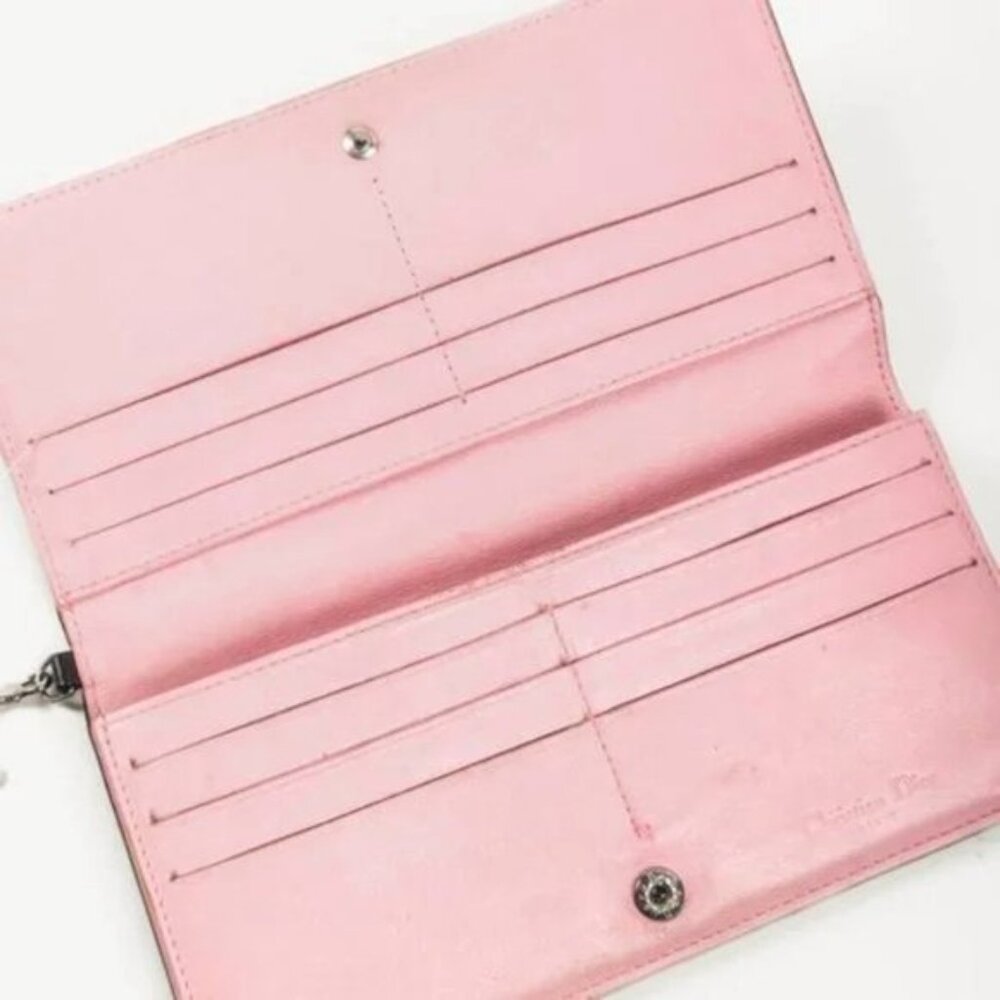 Dior Lady Dior Black Cannage Flap Wallet - Picture 5 of 8